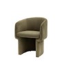 Green Velvet Dining Chair - Nell- Caspian House