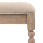 Kitchen Stool with Bobbin Detail - Artisan- Caspian House