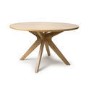 Light Oak Round Dining Table - Anya