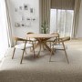 Light Oak Round Dining Table - Anya