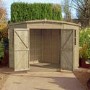 Shire Corner Shed 8x8 ft Pressure Treated