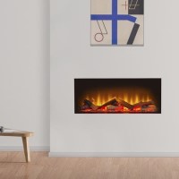 Acantha Aspire 75 Fully Inset Media Wall Electric Fire