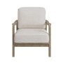 Beige Teddy Mid Century Armchair - Farren