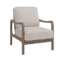 Beige Teddy Mid Century Accent Chair - Farren