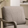 Mink Teddy Mid Century Accent Chair - Farren