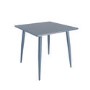 4 Seater Grey Aluminium Garden Dining Set - Como 