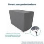 ONLY OPENED - Small Rectangle Water Resistant Garden Furniture Cover with Drawstring -110x200x130cm