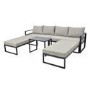 4 Seater Modular Stack Away Garden Sofa with Fully Waterproof Cover - Fortrose