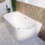 Freestanding Double Ended Back to Wall Bath 1500 x 750mm - Gable