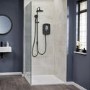 Triton Danzi Duelec 9.5kW Soft Black Electric Shower