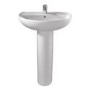 Twyford Alcona 550mm Basin & Full Pedestal Pack