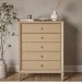 Solid Wood Chest of 5 Drawers - Georgie