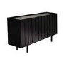 Large Black Oak Sideboard - 4 Doors - Helmer