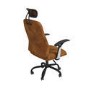 Tan Faux Leather Executive High Back Office Chair - Harlan