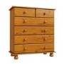 Pine Chest of 6 Drawers - Hamilton 