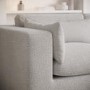 Large Beige Boucle Reversible 4 Seater Corner Sofa - Hudson