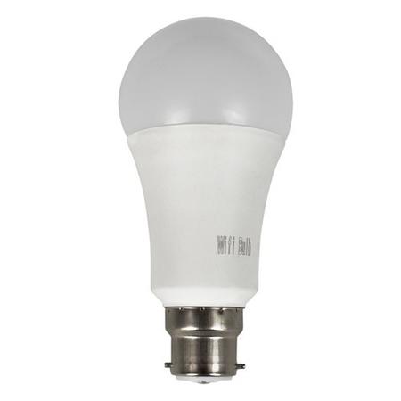 electriQ Dimmable Smart colour Wifi LED Bulb with B22 bayonet base - Alexa & Google Home compatible