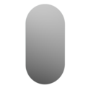 Oval Backlit Heated Bathroom Mirror with Lights 500 x 1000mm - Irena