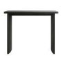 Slim & Narrow Black Oak Console Table - Jarel