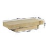 Rectangular Mango Wood Coffee Table - Linea