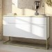 Matt White Office Storage Cabinet - Larsen