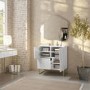 Matt White Multi Office Cupboard - Larsen