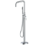 Chrome Freestanding Bath Shower Mixer Tap - Lenton