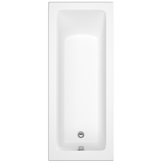 Rutland Square Single Ended Bath - 1700 x 700mm