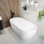 Freestanding Double Ended Bath 1545 x 750mm - Lisbon