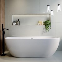 Freestanding Double Ended Bath 1800 x 750mm - Lisbon