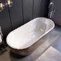 Copper Effect Freestanding Double Ended Bath 1650 x 750mm - Lisbon