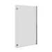 Chrome Hinged L Shape Shower Bath Screen 1450 x 975mm - Maia