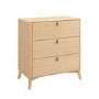 Wooden Changing Table with Drawers - Luna