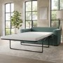 Mint Green Velvet Pull Out Sofa Bed - Seats 2 - Layton