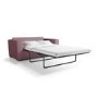 Pink Velvet Pull Out Sofa Bed - Seats 2 - Layton