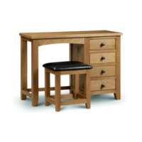 ALMOST PERFECT - Julian Bowen Marlborough Single Pedestal Dressing Table