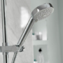 Aqualisa Midas 110 Chrome Exposed Thermostatic Mixer Shower Set