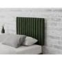 Striped Green Velvet Single Headboard - Aspire