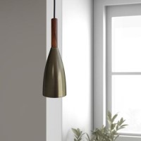 Nickel Cloche Pendant Light - Destin