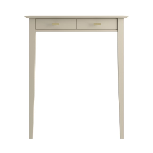 Extra Small & Narrow Taupe Console Table - 75cm - Noa