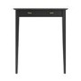 Extra Small & Narrow Black Console Table - 75cm - Noa