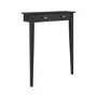 Extra Small & Narrow Black Console Table - 75cm - Noa