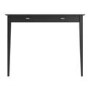 Small & Narrow Black Console Table - 115cm - Noa