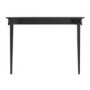 Small & Narrow Black Console Table - 115cm - Noa