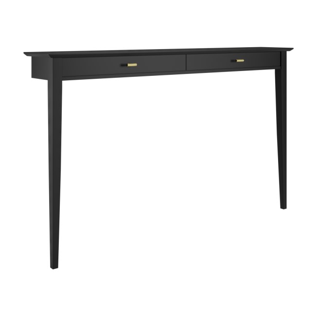 Large & Narrow Black Console Table – 150cm - Noa