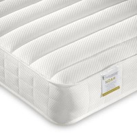 Small Single Memory Foam Top and Open Coil Spring Hybrid Mattress - Noah