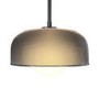 Smoked Glass Dome Pendant Ceiling Light - Tivoli