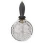 Grey Globe Pendant Ceiling Light with Dimpled Glass Effect - Vercelli