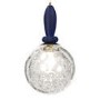 Blue Globe Pendant Ceiling Light with Dimpled Glass Effect - Vercelli