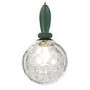 Green Globe Pendant Ceiling Light with Dimpled Glass Effect - Vercelli